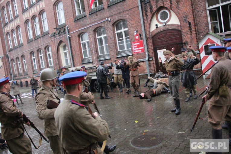 Inscenizacja historyczna w Świebodzinie