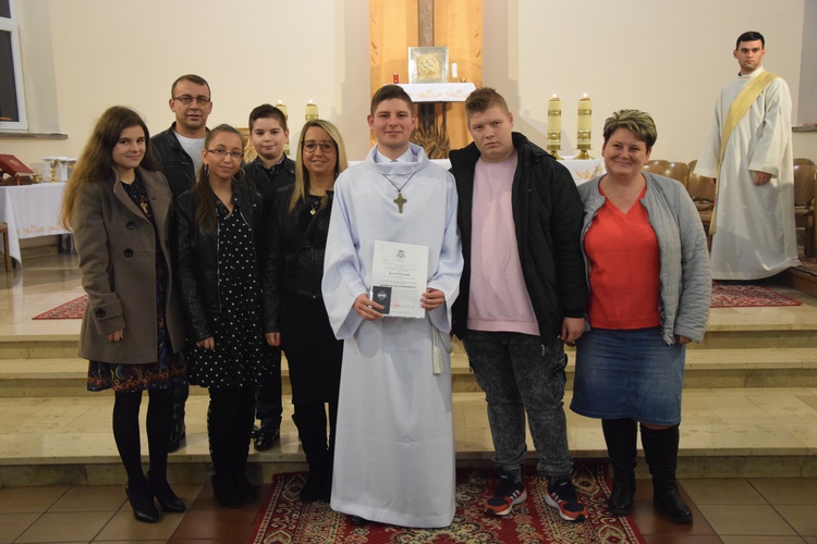 Błogosławieństwo ceremoniarzy diecezji łowickiej