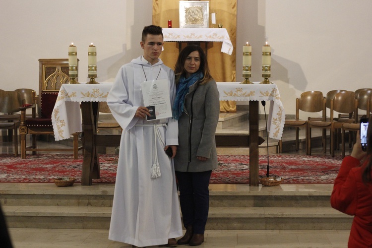 Błogosławieństwo ceremoniarzy diecezji łowickiej