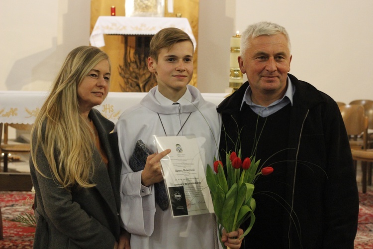 Błogosławieństwo ceremoniarzy diecezji łowickiej