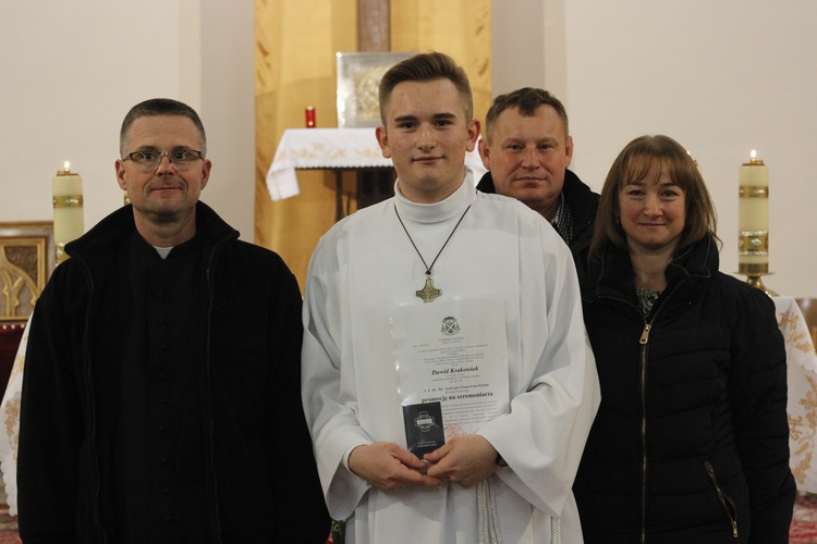 Błogosławieństwo ceremoniarzy diecezji łowickiej