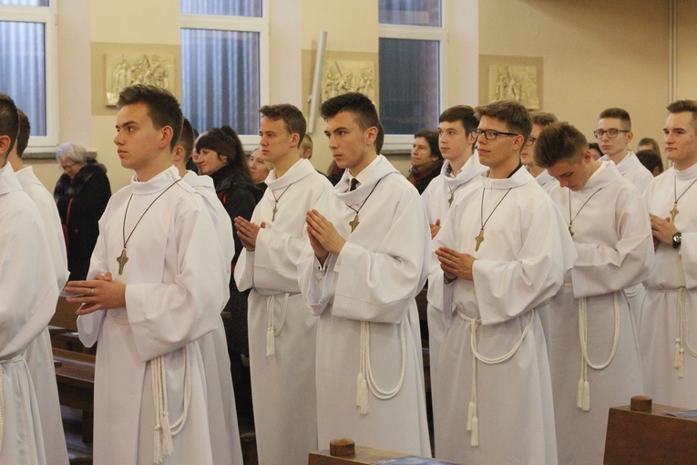 Błogosławieństwo ceremoniarzy diecezji łowickiej