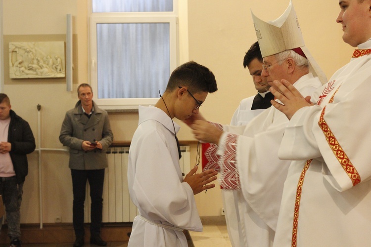 Błogosławieństwo ceremoniarzy diecezji łowickiej