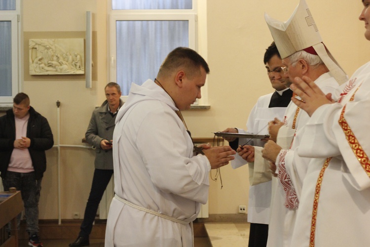 Błogosławieństwo ceremoniarzy diecezji łowickiej