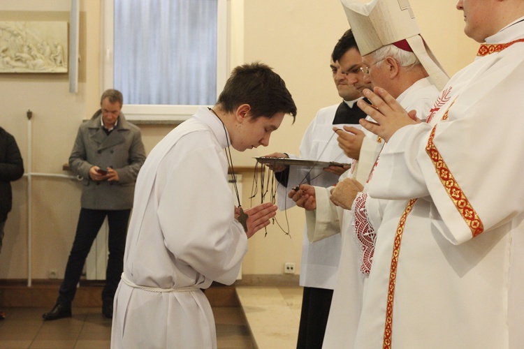 Błogosławieństwo ceremoniarzy diecezji łowickiej