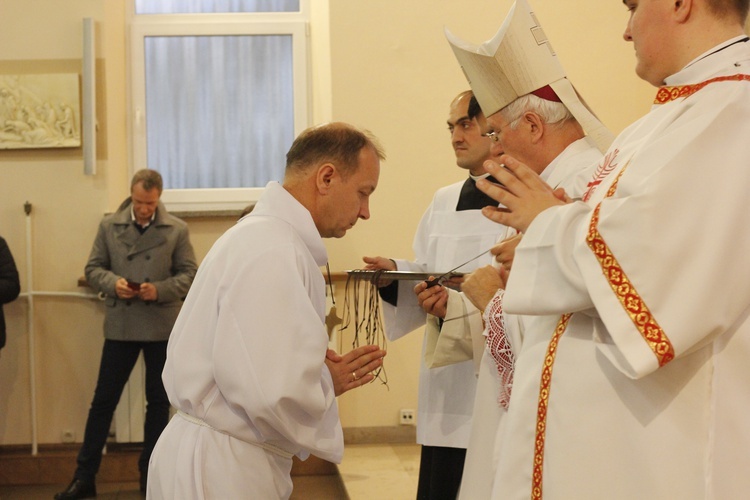 Błogosławieństwo ceremoniarzy diecezji łowickiej