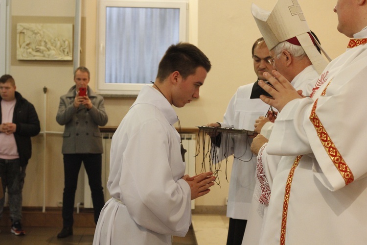 Błogosławieństwo ceremoniarzy diecezji łowickiej