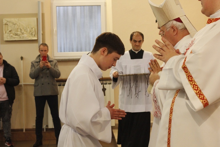 Błogosławieństwo ceremoniarzy diecezji łowickiej