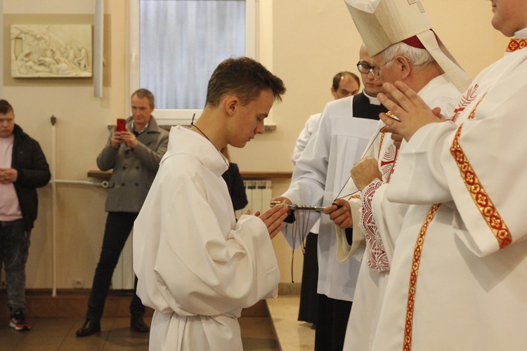 Błogosławieństwo ceremoniarzy diecezji łowickiej