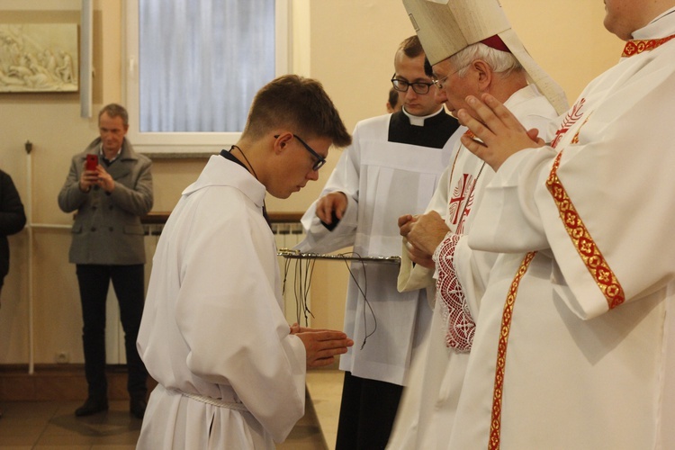 Błogosławieństwo ceremoniarzy diecezji łowickiej