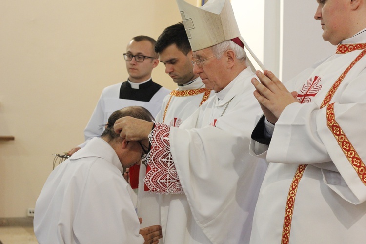 Błogosławieństwo ceremoniarzy diecezji łowickiej