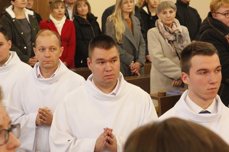 Błogosławieństwo ceremoniarzy diecezji łowickiej