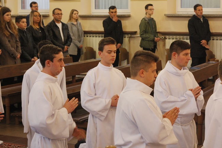 Błogosławieństwo ceremoniarzy diecezji łowickiej