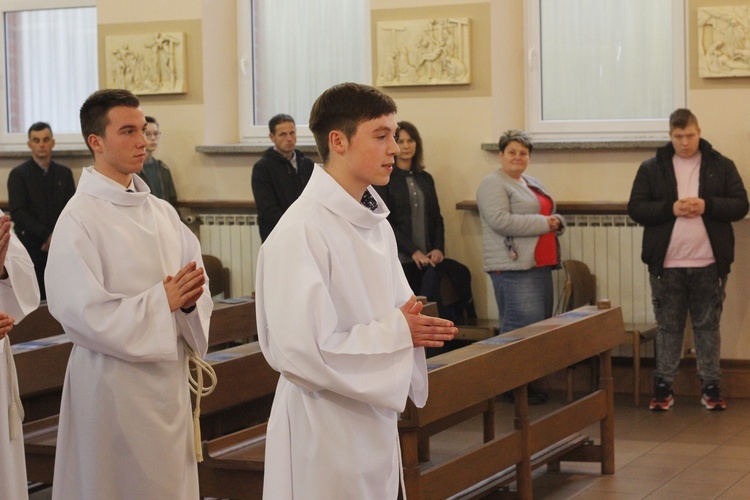 Błogosławieństwo ceremoniarzy diecezji łowickiej