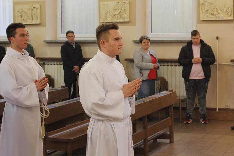 Błogosławieństwo ceremoniarzy diecezji łowickiej