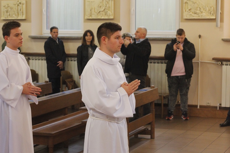 Błogosławieństwo ceremoniarzy diecezji łowickiej