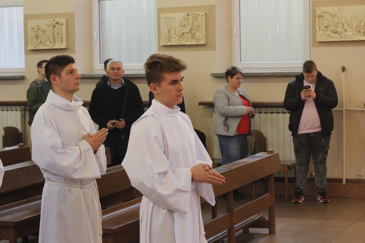 Błogosławieństwo ceremoniarzy diecezji łowickiej