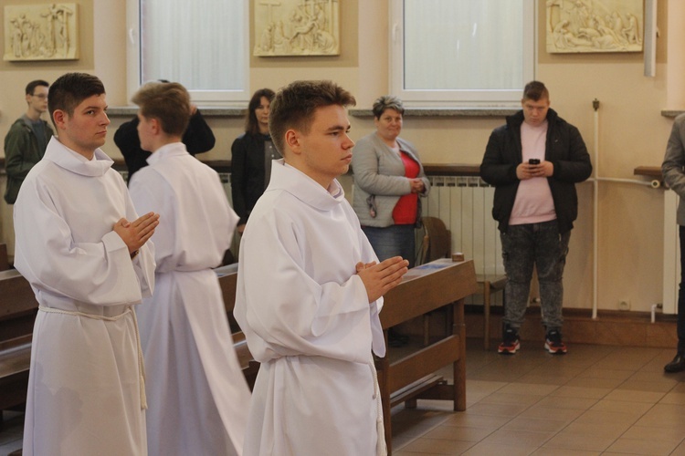 Błogosławieństwo ceremoniarzy diecezji łowickiej