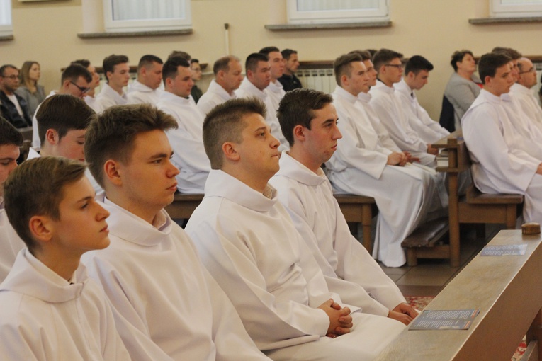 Błogosławieństwo ceremoniarzy diecezji łowickiej