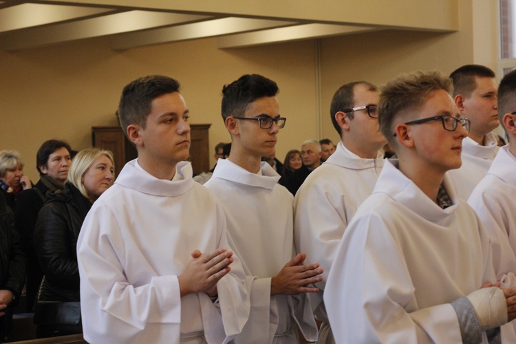 Błogosławieństwo ceremoniarzy diecezji łowickiej