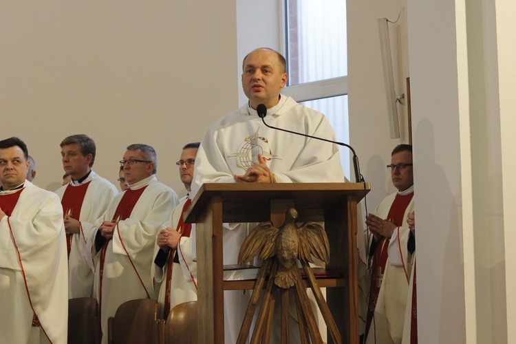 Błogosławieństwo ceremoniarzy diecezji łowickiej