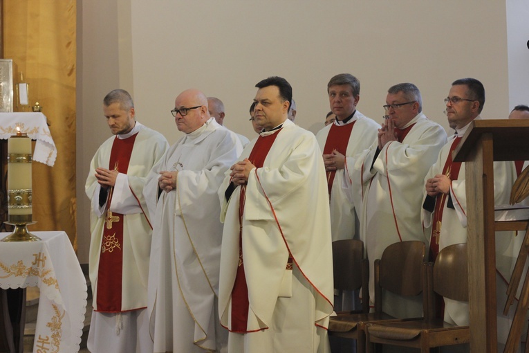 Błogosławieństwo ceremoniarzy diecezji łowickiej