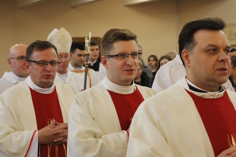 Błogosławieństwo ceremoniarzy diecezji łowickiej