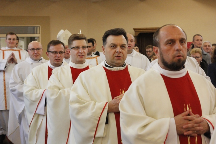 Błogosławieństwo ceremoniarzy diecezji łowickiej