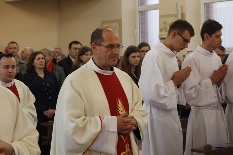 Błogosławieństwo ceremoniarzy diecezji łowickiej