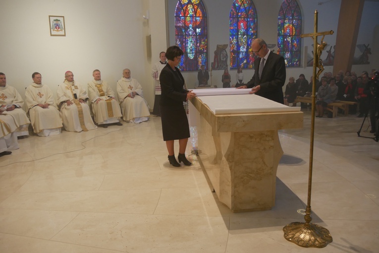 Poświęcenie kościoła pw. św. Polikarpa w Gdańsku-Osowej