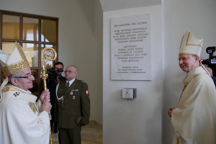 Poświęcenie kościoła pw. św. Polikarpa w Gdańsku-Osowej