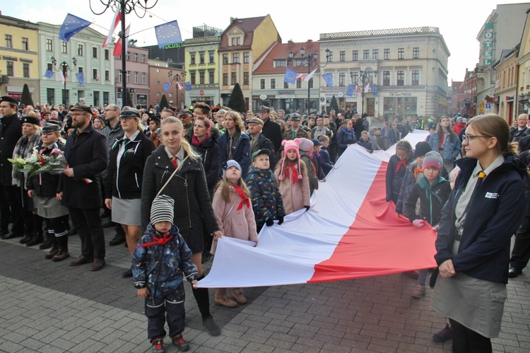 Rybnik. Obchody 11 listopada