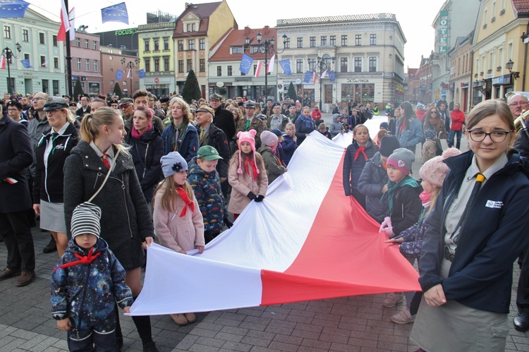 Rybnik. Obchody 11 listopada