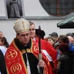 Uroczystości ku czci św. Wiktorii w Łowiczu - procesja