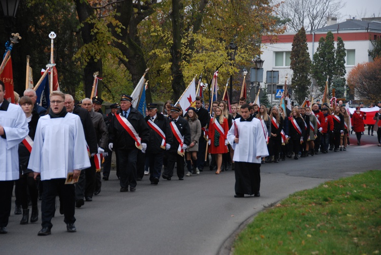 Uroczystości ku czci św. Wiktorii w Łowiczu - procesja