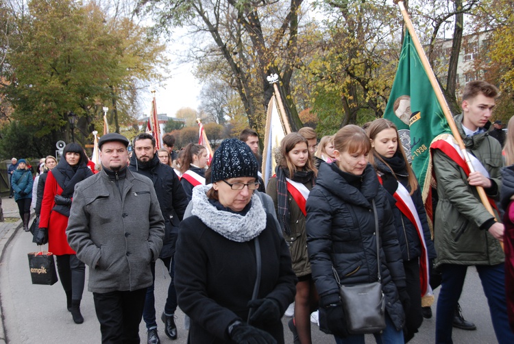 Uroczystości ku czci św. Wiktorii w Łowiczu - procesja