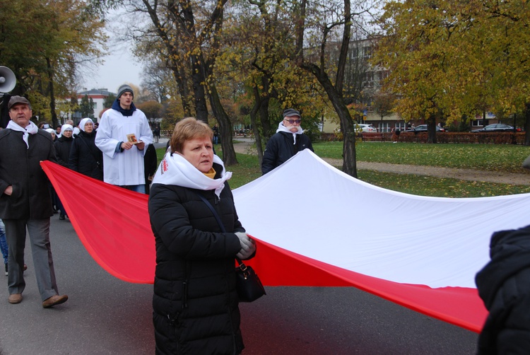 Uroczystości ku czci św. Wiktorii w Łowiczu - procesja