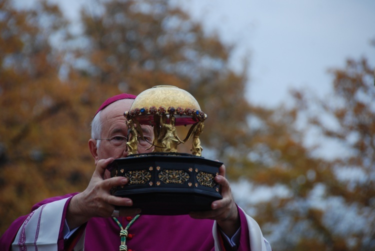 Uroczystości ku czci św. Wiktorii w Łowiczu - procesja