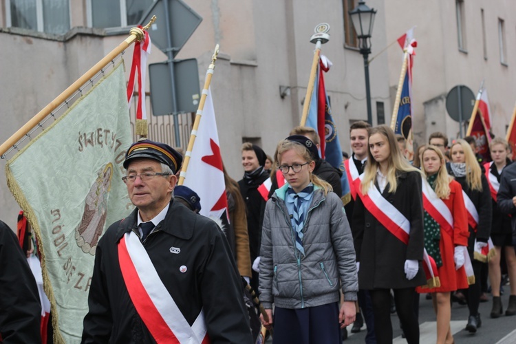 Uroczystości ku czci św. Wiktorii w Łowiczu - procesja