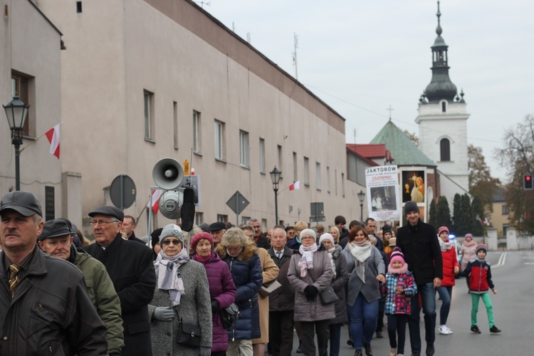 Uroczystości ku czci św. Wiktorii w Łowiczu - procesja