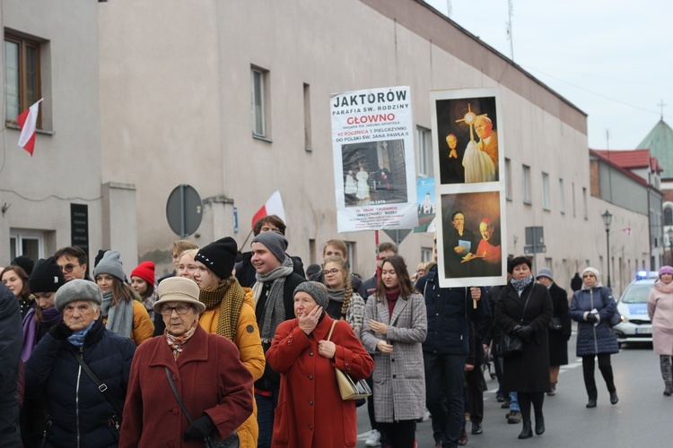 Uroczystości ku czci św. Wiktorii w Łowiczu - procesja