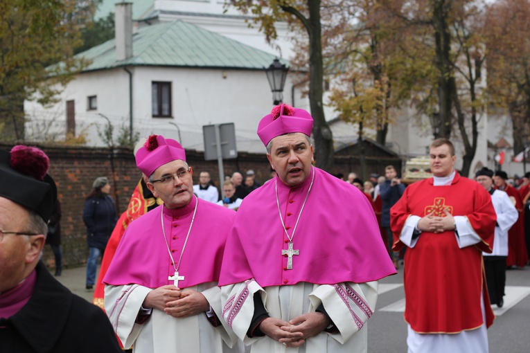 Uroczystości ku czci św. Wiktorii w Łowiczu - procesja