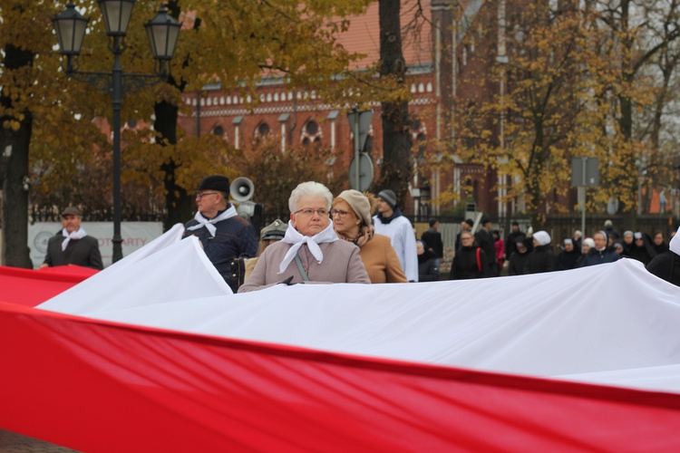 Uroczystości ku czci św. Wiktorii w Łowiczu - procesja