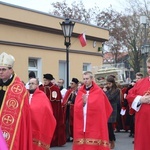 Uroczystości ku czci św. Wiktorii w Łowiczu - procesja