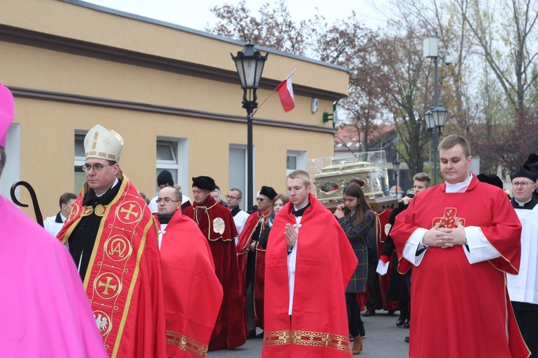 Uroczystości ku czci św. Wiktorii w Łowiczu - procesja