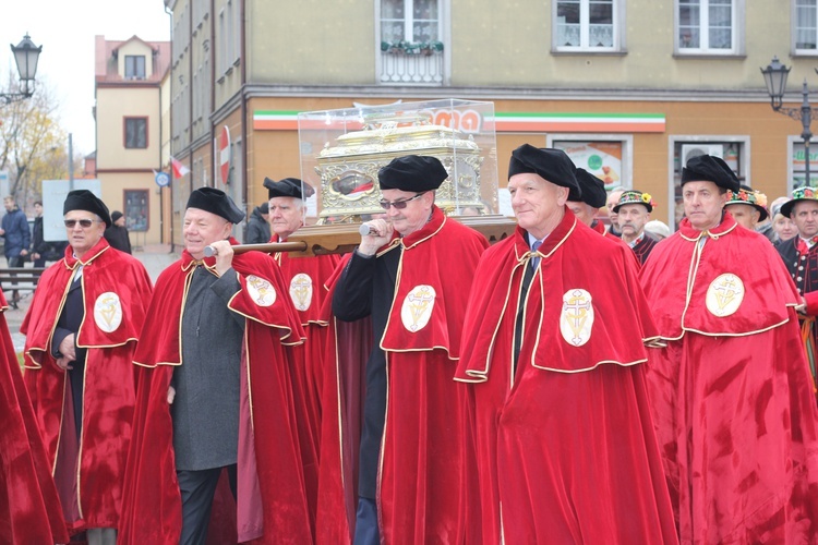 Uroczystości ku czci św. Wiktorii w Łowiczu - procesja