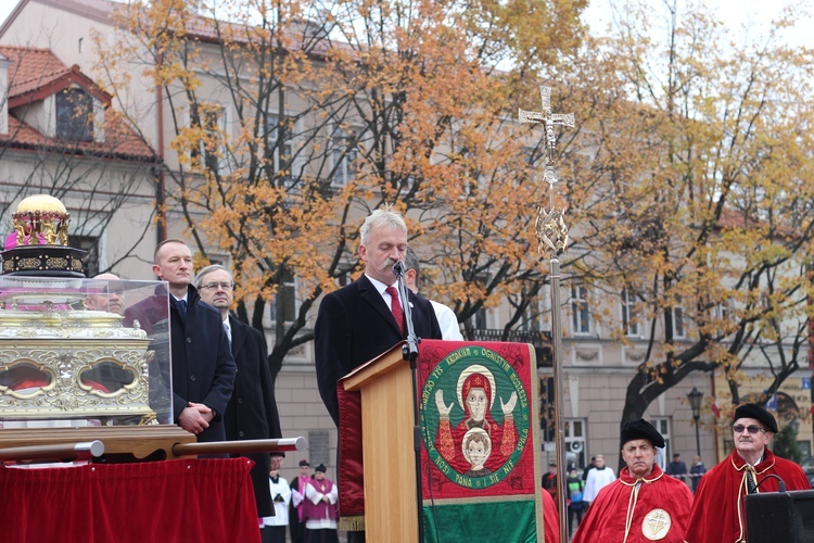 Uroczystości ku czci św. Wiktorii w Łowiczu - procesja