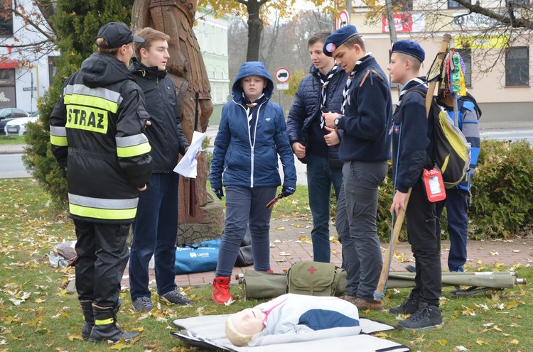 W trakcie gry uczestników czekało wiele zadań...