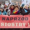 Polskie feministki często organizują uliczne protesty.