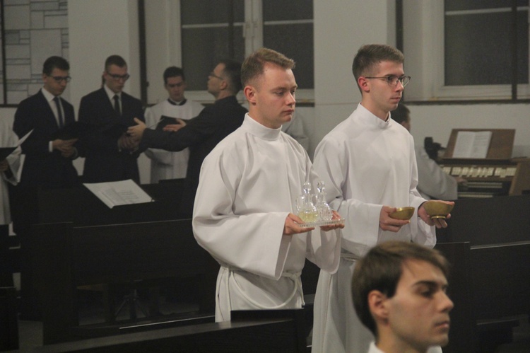 Obrzęd Ad missio w śląskim seminarium